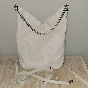 Laura Di Maggio convertible Bag Crossbody Shoulder  Off White Italian leather